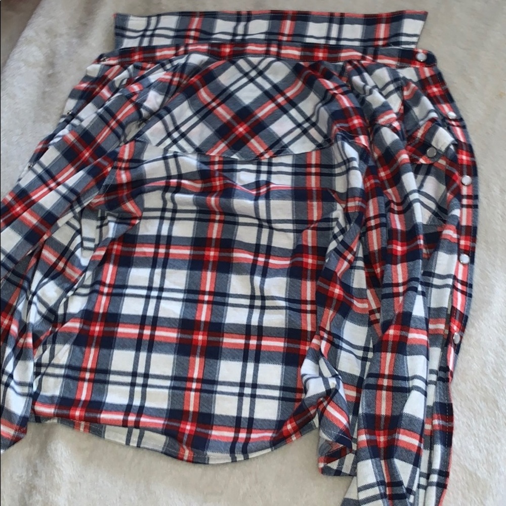 checkered flannel